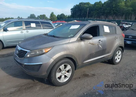 2012 Kia Sportage Lx from USA, damaged, VIN KNDPB3A25C7239260